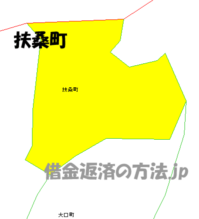 扶桑町の地図