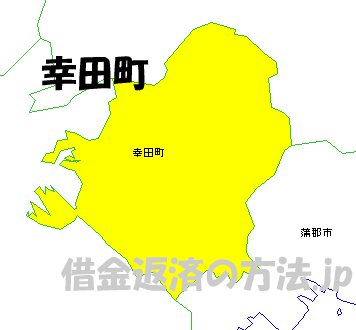 幸田町の地図