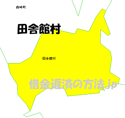 田舎館村の地図