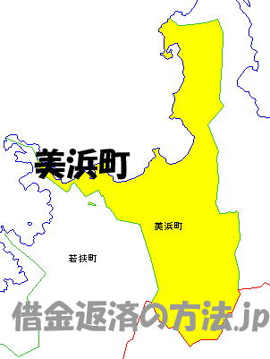 美浜町の地図