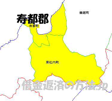 寿都郡の地図