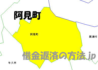 阿見町の地図