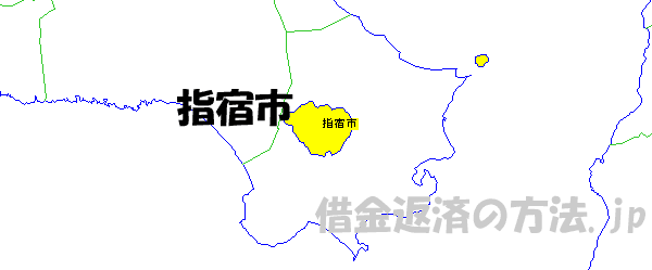 指宿市の地図
