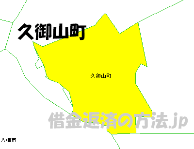 久御山町の地図