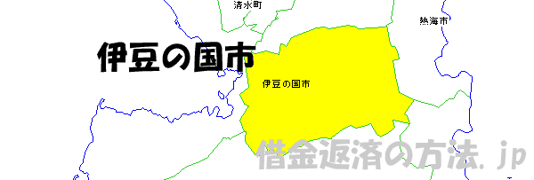 伊豆の国市の地図