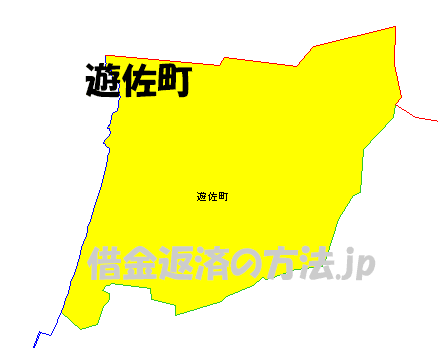 遊佐町の地図